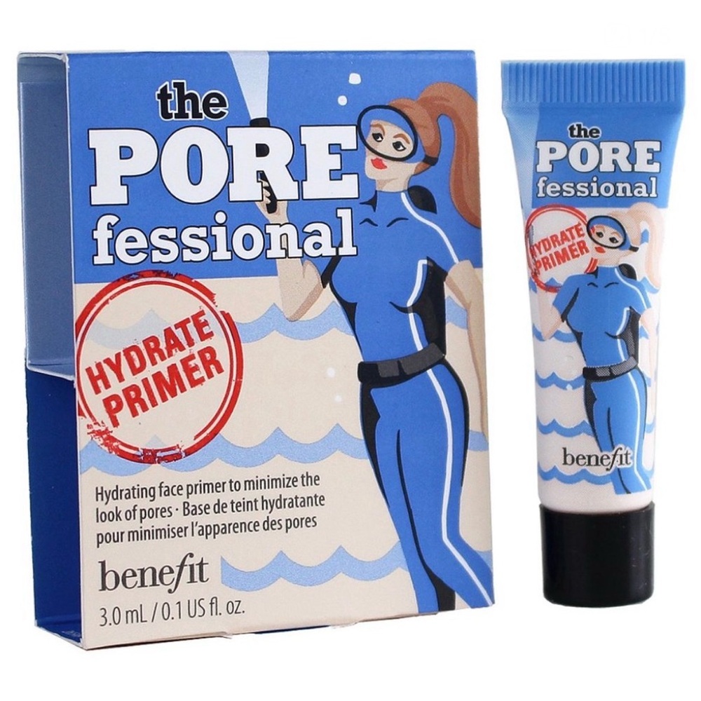 Benefit The POREfessional Hydrate Primer - Blue and White Packaging